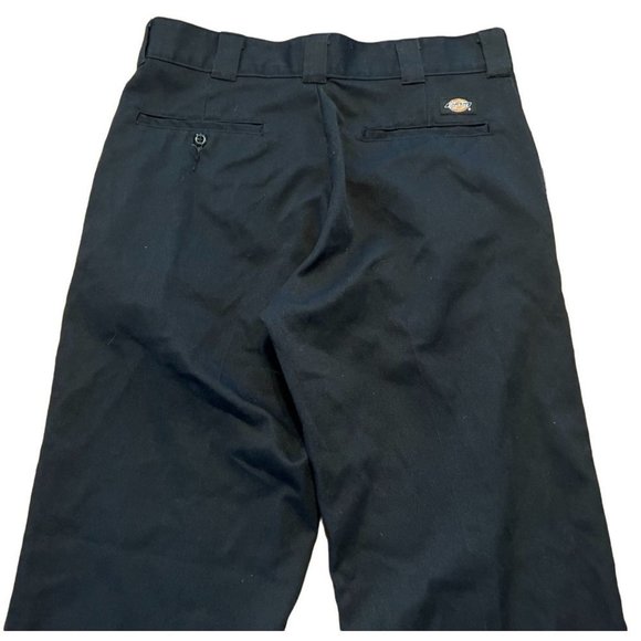 DICKIES 874 FLEX Men's Black Work Pants Size 32 X 32 Pockets - Picture 5 of 10